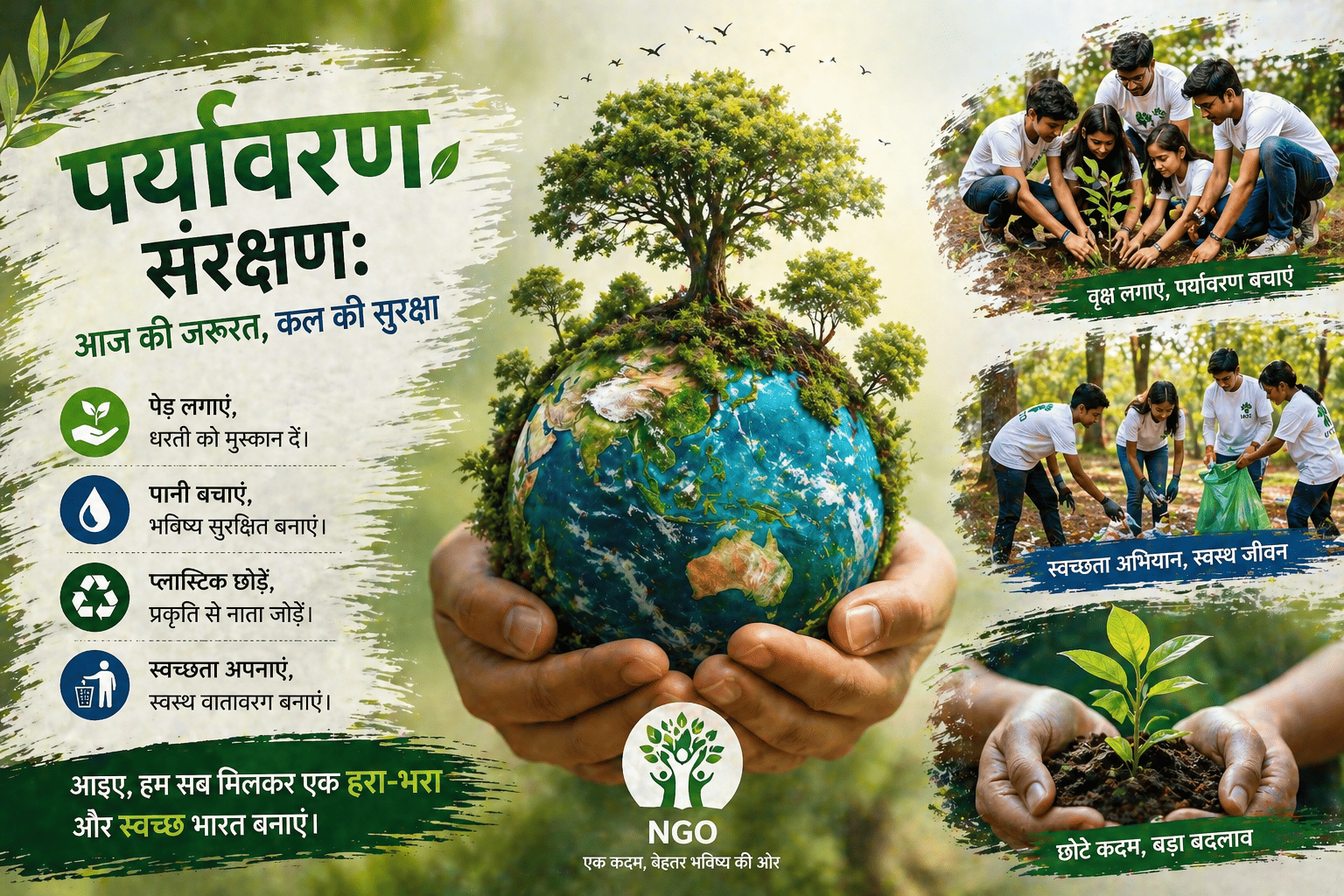 पर्यावरण संरक्षण: आज की जरूरत, कल की सुरक्षा